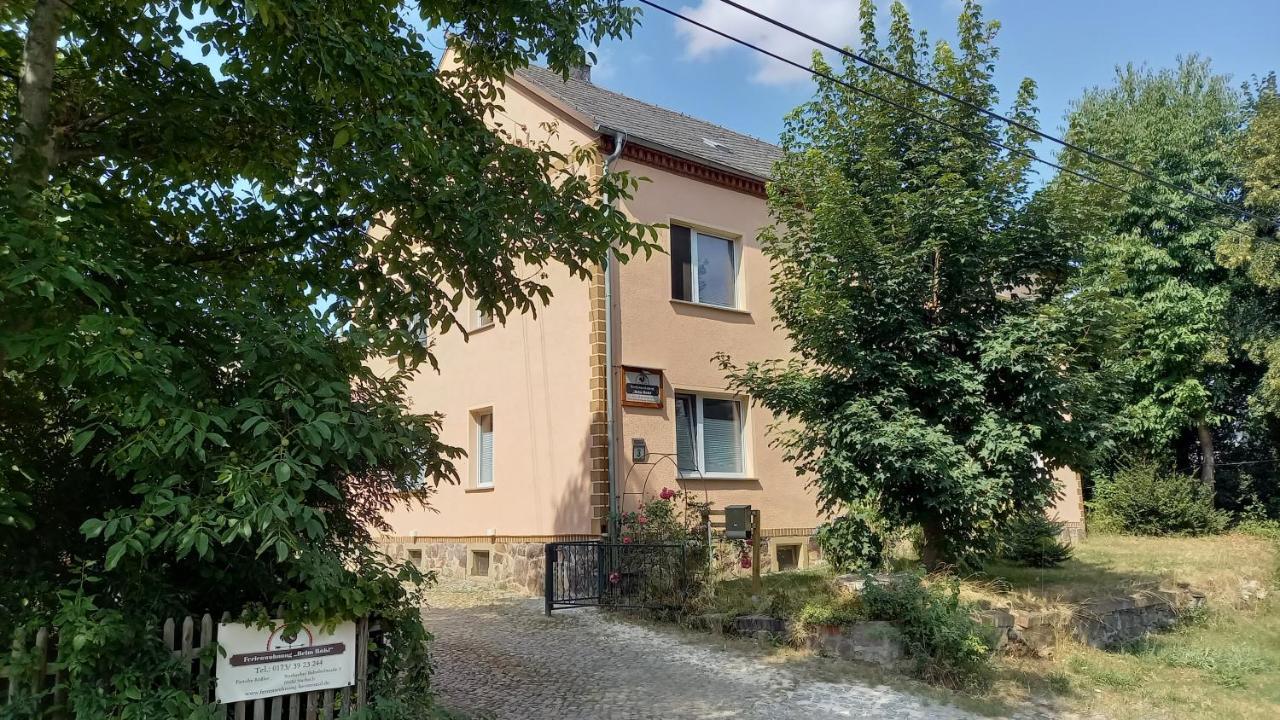 Ferienwohnung Beim Roessl Nossen Exteriör bild