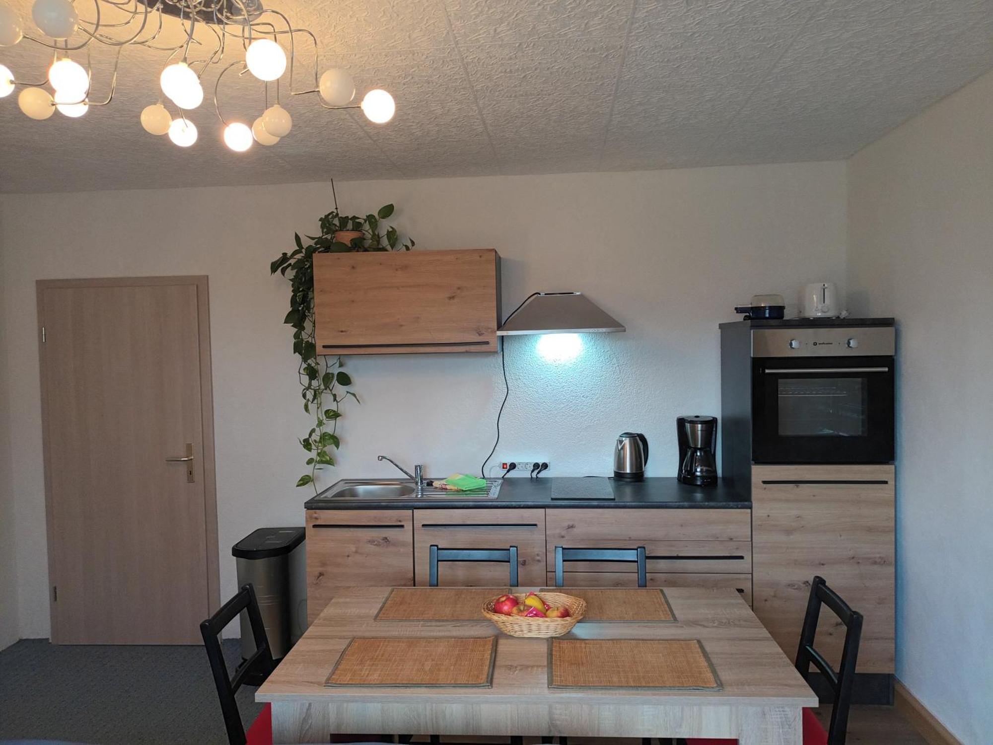Ferienwohnung Beim Roessl Nossen Exteriör bild